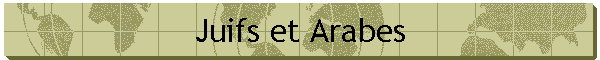 Juifs et Arabes