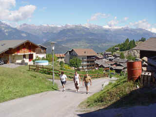 Hlne, Mona et Alain dans la grande monte