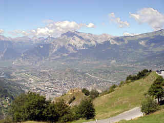 Rocher de Nax, Sion, montagnes